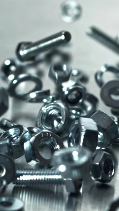 Shiny surface highlighting chrome hardware details Filmed on a high-speed camera Stock Footage 335395559