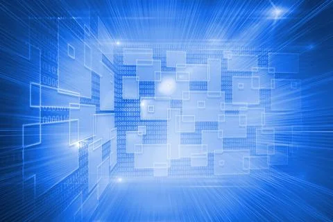 Shiny technological background 스톡 일러스트