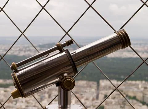 Shiny telescope Stock Photos