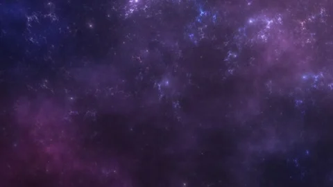 Shiny tiny particles falling purple sky Video stock 256912973