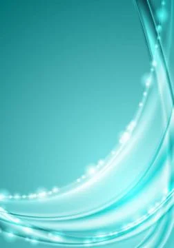 Shiny turquoise abstract waves background Shiny turquoise abstract waves b... Stockfoto's