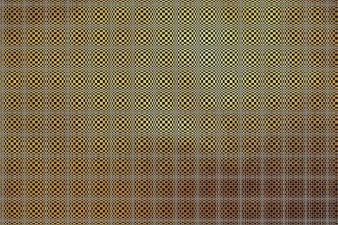 Shiny unique creative checkered dynamic modern golden abstract texture pattern Stock Illustration