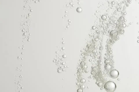 Shiny water bubbles Stock Photos
