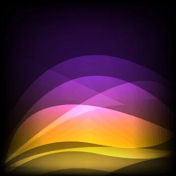 Shiny waves background Illustrazione stock