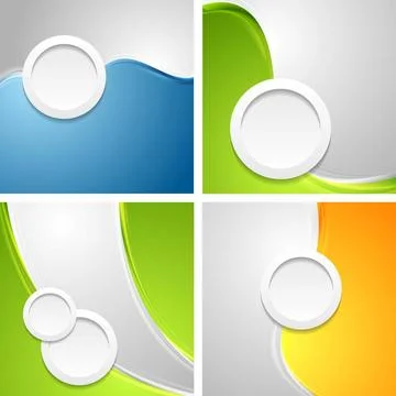 Shiny waves backgrounds with circle shapes Shiny waves backgrounds with ci... Stock Photos