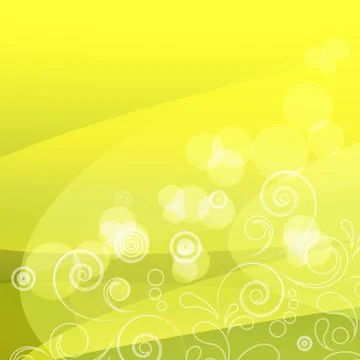 Shiny yellow background Stock Illustration