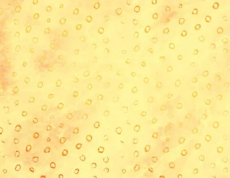 Shiny yellow circle pattern metallic textured overlay background Stock Illustration