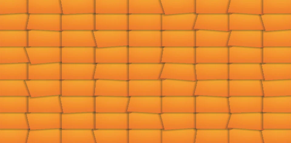 Shiny yellow squares pattern  graphic Illustrazione stock
