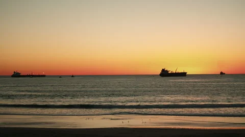 Ship anchoring Stock Footage 332716344