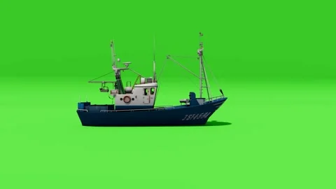 Ship and boat 3d animation Stock-Footage 295904142