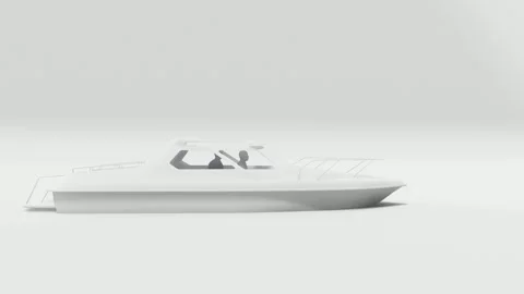 Ship and boat 3d animation Stock-Footage 295904152