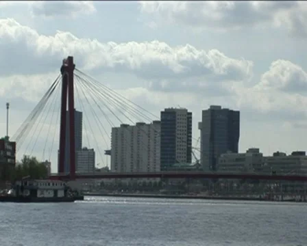 Ship and Williambridge Stock Footage 8340761