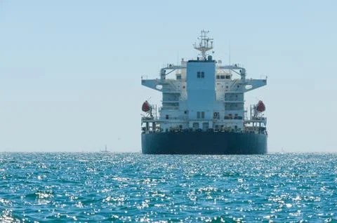 Ship in the bay of Taranto Foto stock
