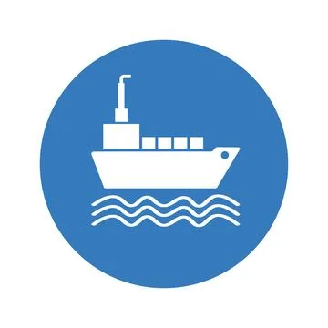 Ship, boat icon. Stock Illustration
