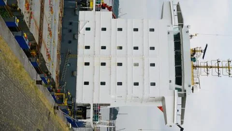 Ship bridge Foto stock