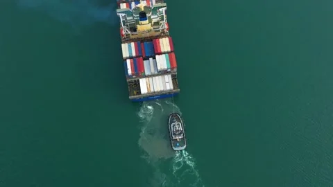 Ship of Business Logistics Cargo concept  Stock Footage 199796655