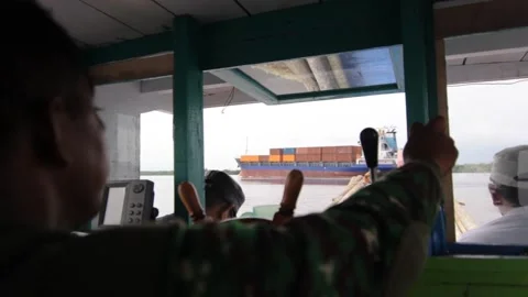 SHIP CAPTAIN 2 Stock Footage 199962843