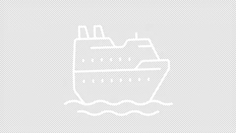 Ship carriers animation set Stock Footage 312208899
