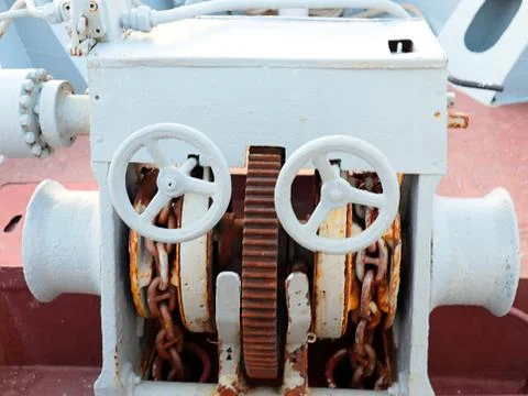 Ship chain Stock Photos