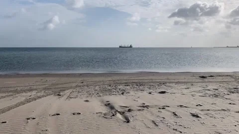 Ship Channel Time Lapse Stock Footage 276565126