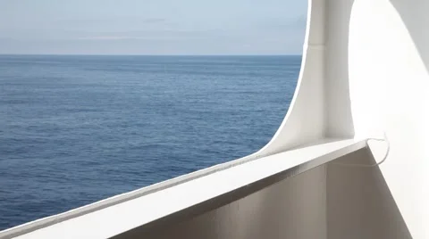 Ship deck window. Stock Footage 45620194