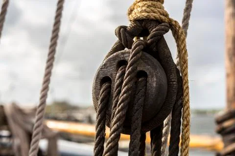 Ship details Stock Photos