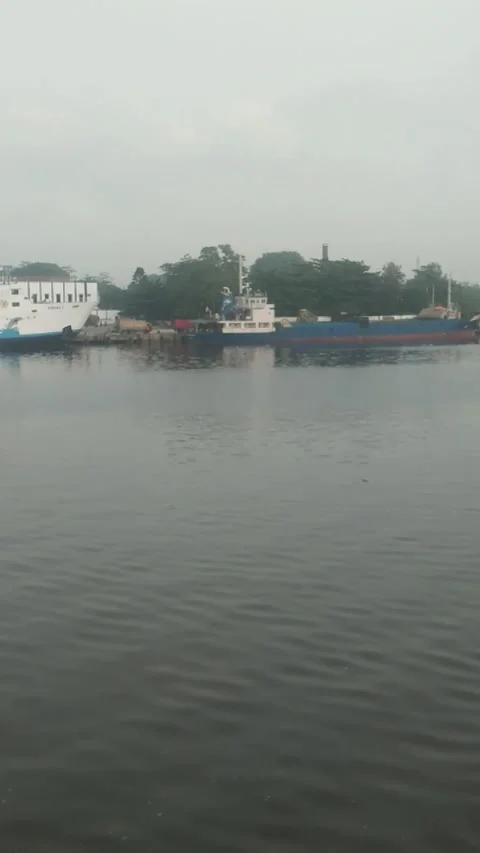 The ship is docking Stock Footage 219238222