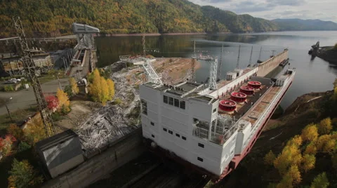 Ship Elevator Stockbeeldmateriaal 51224946