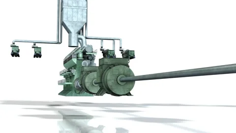 Ship Engine Stock Footage 153290457