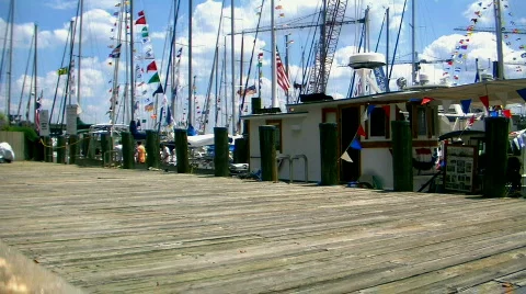 Ship flags Stock Footage 644931