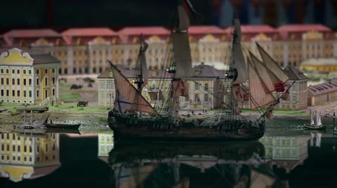 Ship Flying Dutchman Stock Footage 63413610