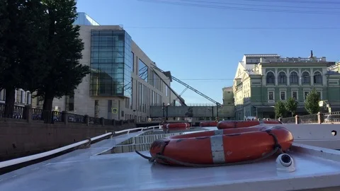 On the ship Stock Footage 98854067