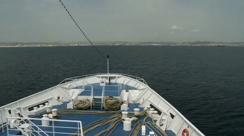 Ship front ocean cruise Stockbeeldmateriaal 7903120