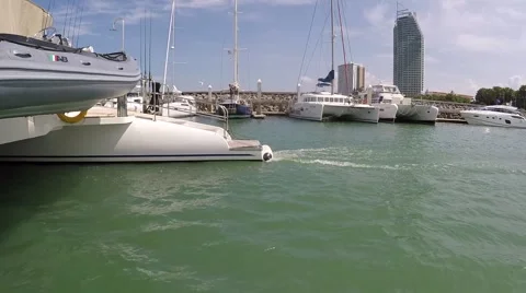 Ship in harbor Video stock 59067409