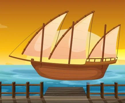 Ship Stock Illustration