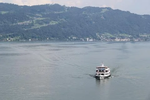 Ship on Lake Constance Stock-Fotos