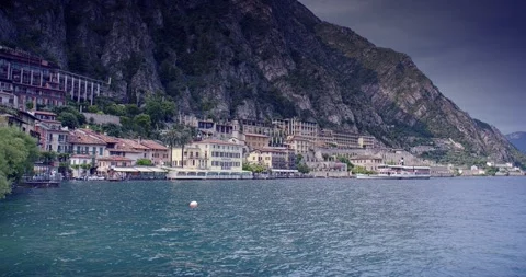 A Ship on The Lake Garda, Italy. Video stock 284816653
