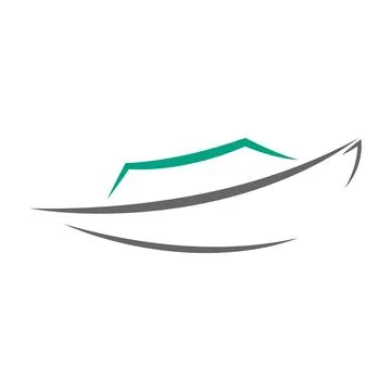 Ship logo vector illustration Stock Illustration