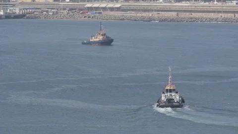 Ship in marina Stock Footage 77050736