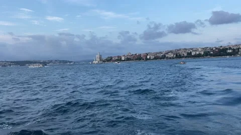 Ship on Marmara Sea Stock Footage 230023145