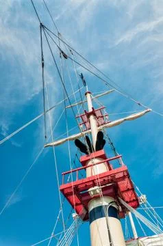 Ship mast Stock Photos