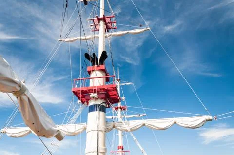 Ship mast Stock Photos