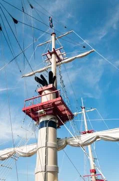 Ship mast Stock Photos