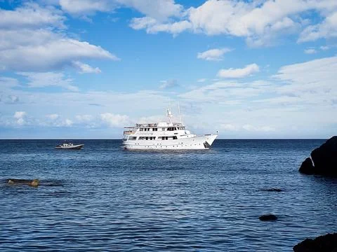 Ship on the Mediterranean Stock Photos