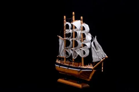 Ship model Stock-Fotos