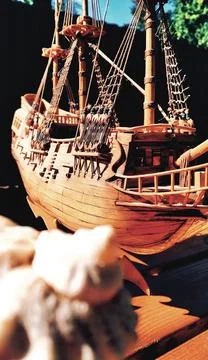 Ship model Stock Photos