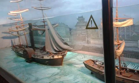 Ship models Foto stock