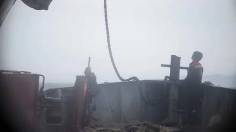 Ship mooring 스톡 동영상 124291125