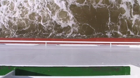 Ship moving 스톡 동영상 707939