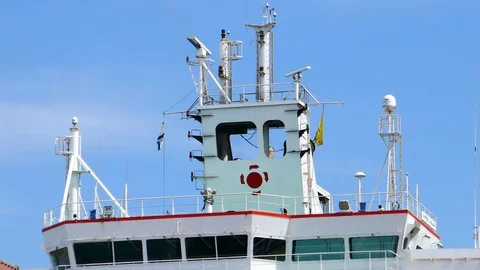 Ship multi mode radars Video stock 90963129